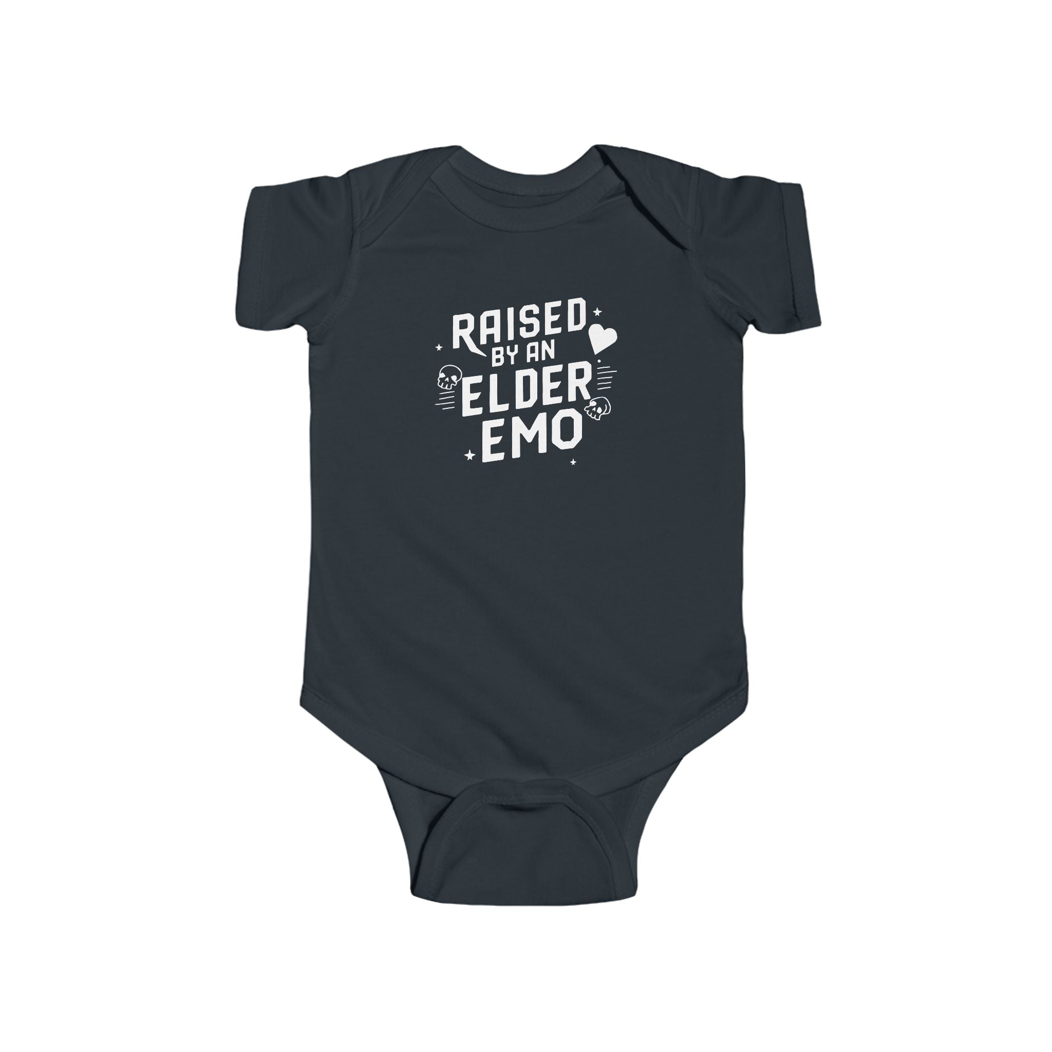 Raised by an Elder Emo - Onesie