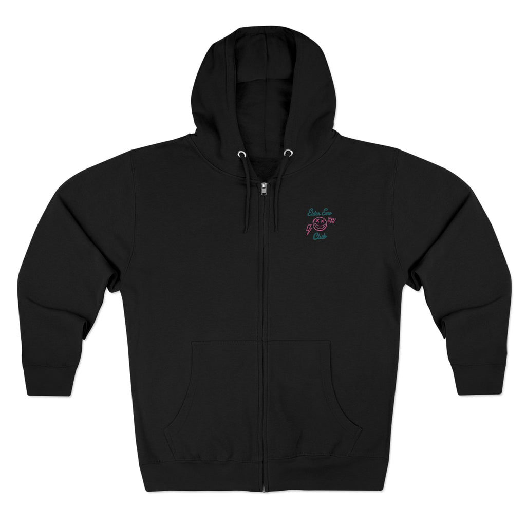 Elder Emo Club Zip-up Hoodie