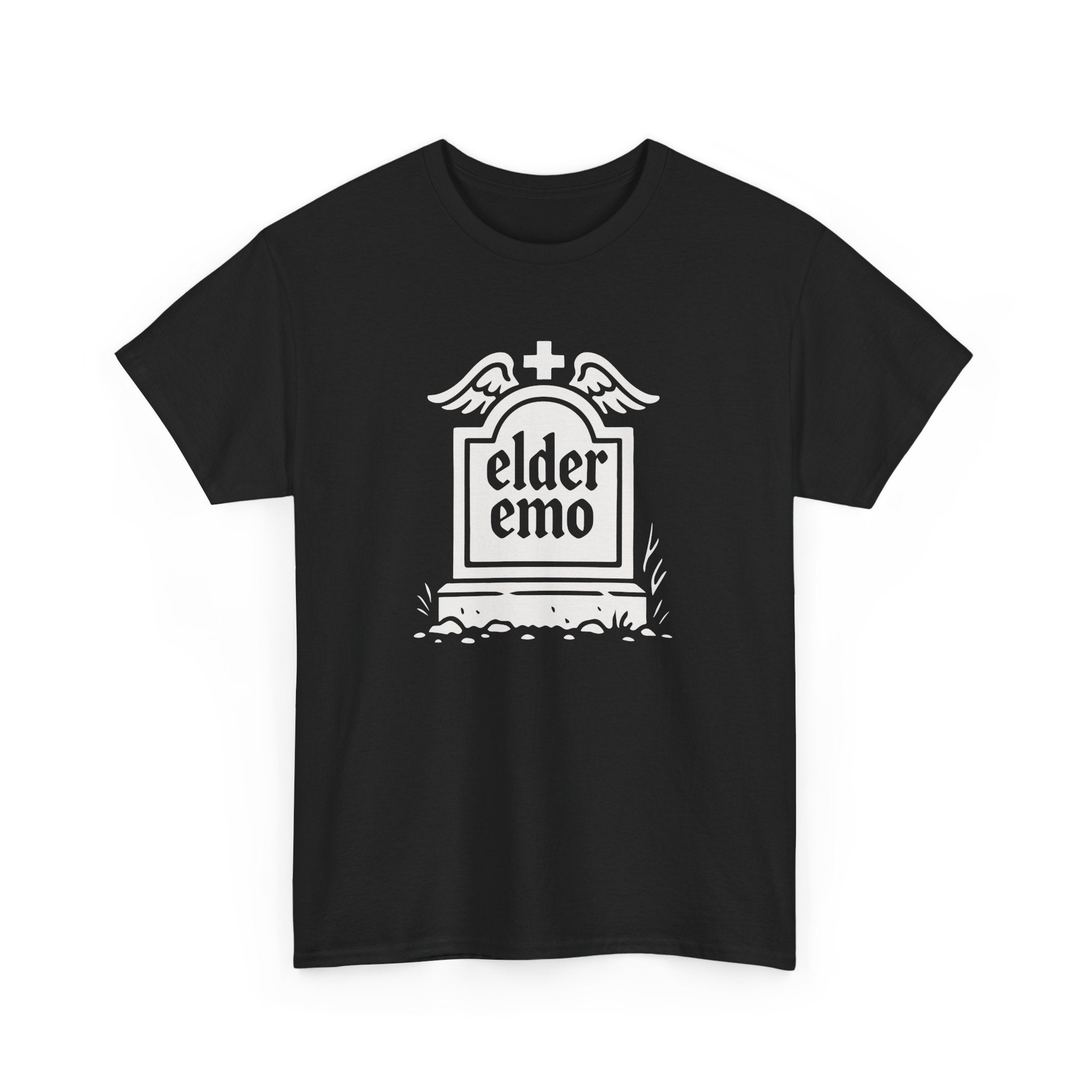 Elder Emo Tombstone Tee
