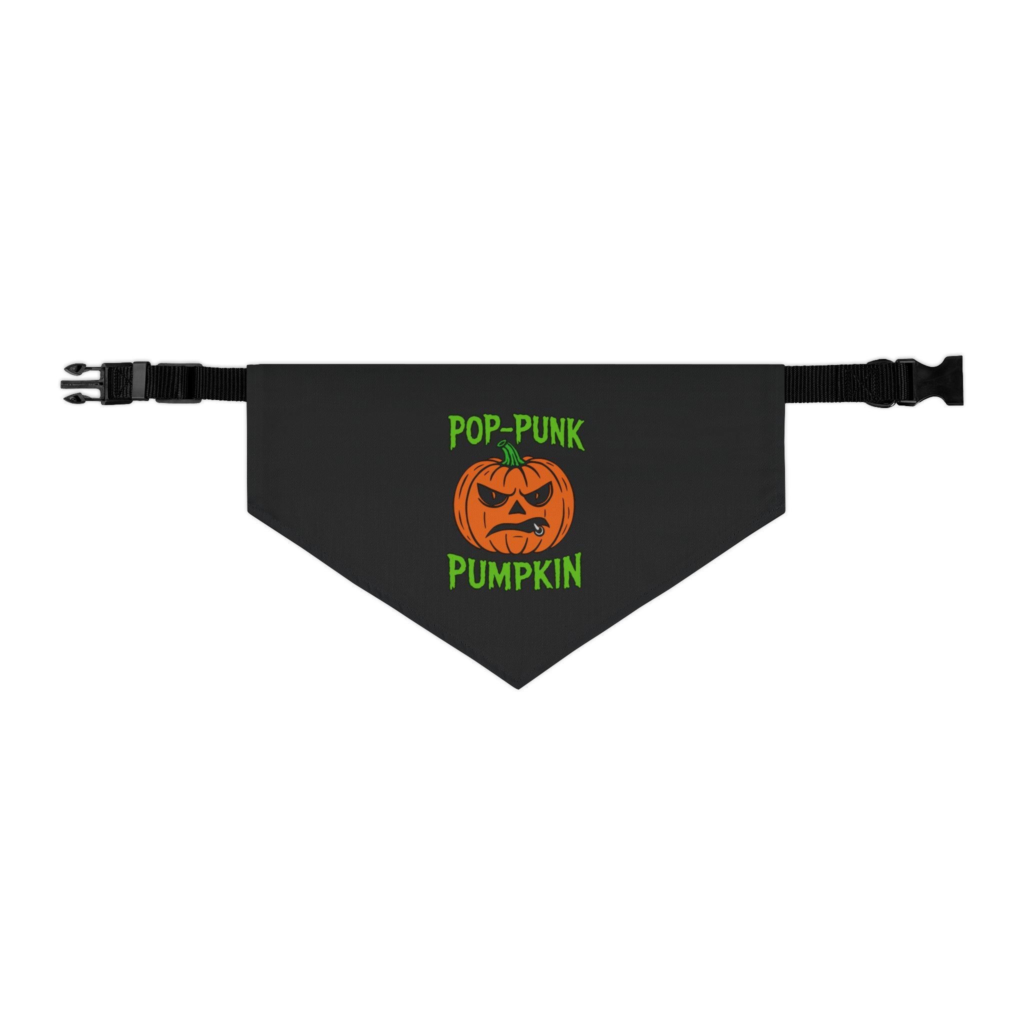 Pop-punk Pumpkin Pet Bandana