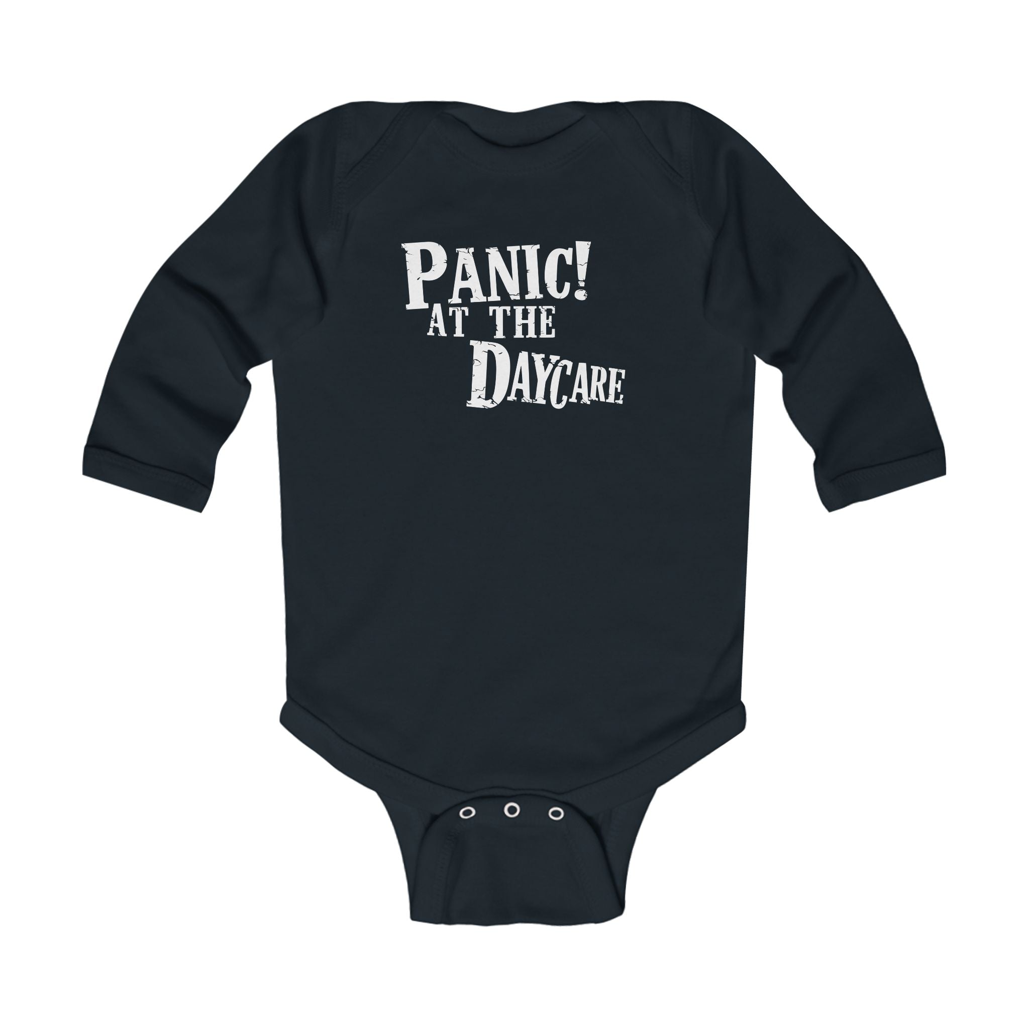 Panic! At The Daycare - Long Sleeve Onesie