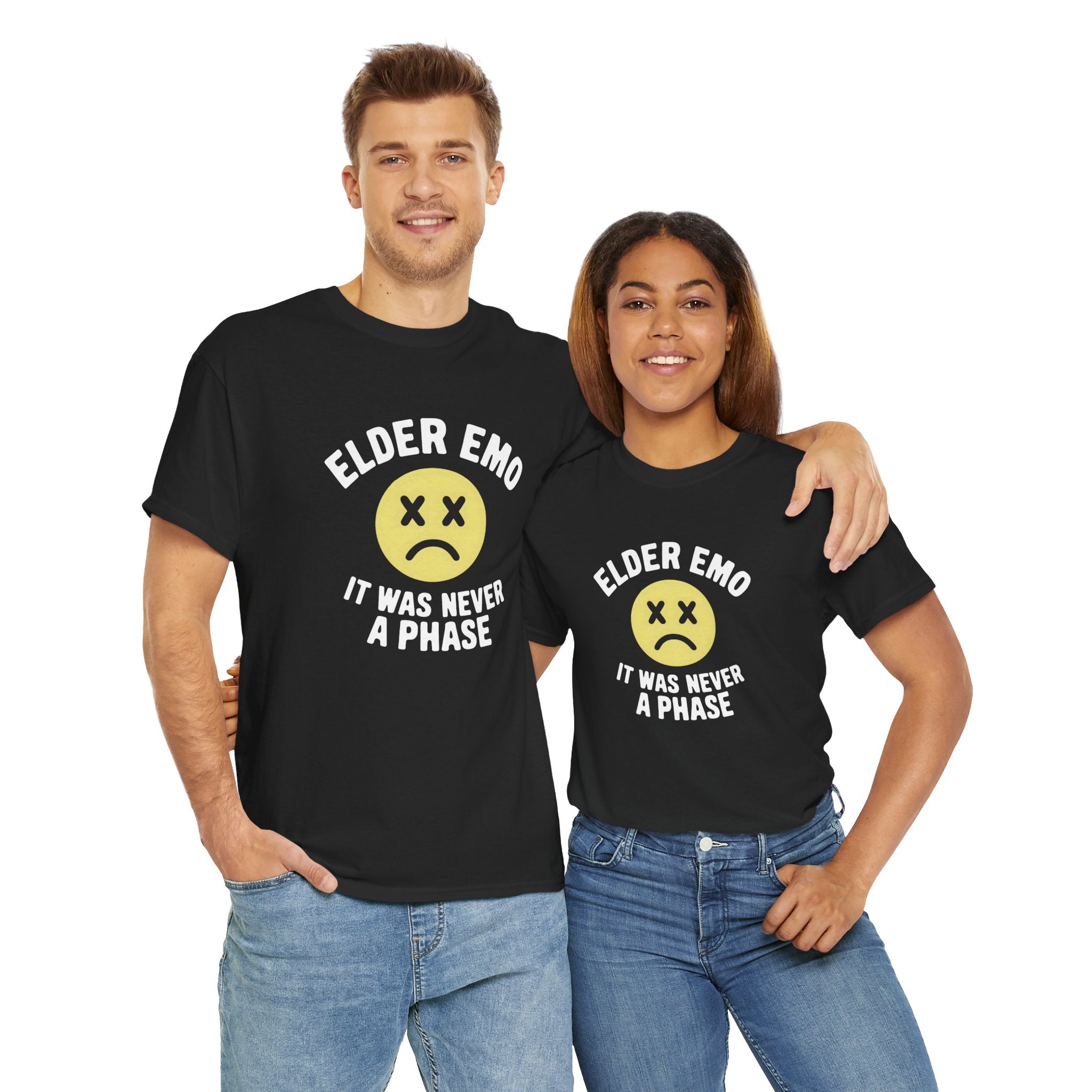 Elder Emo Smiley Tee