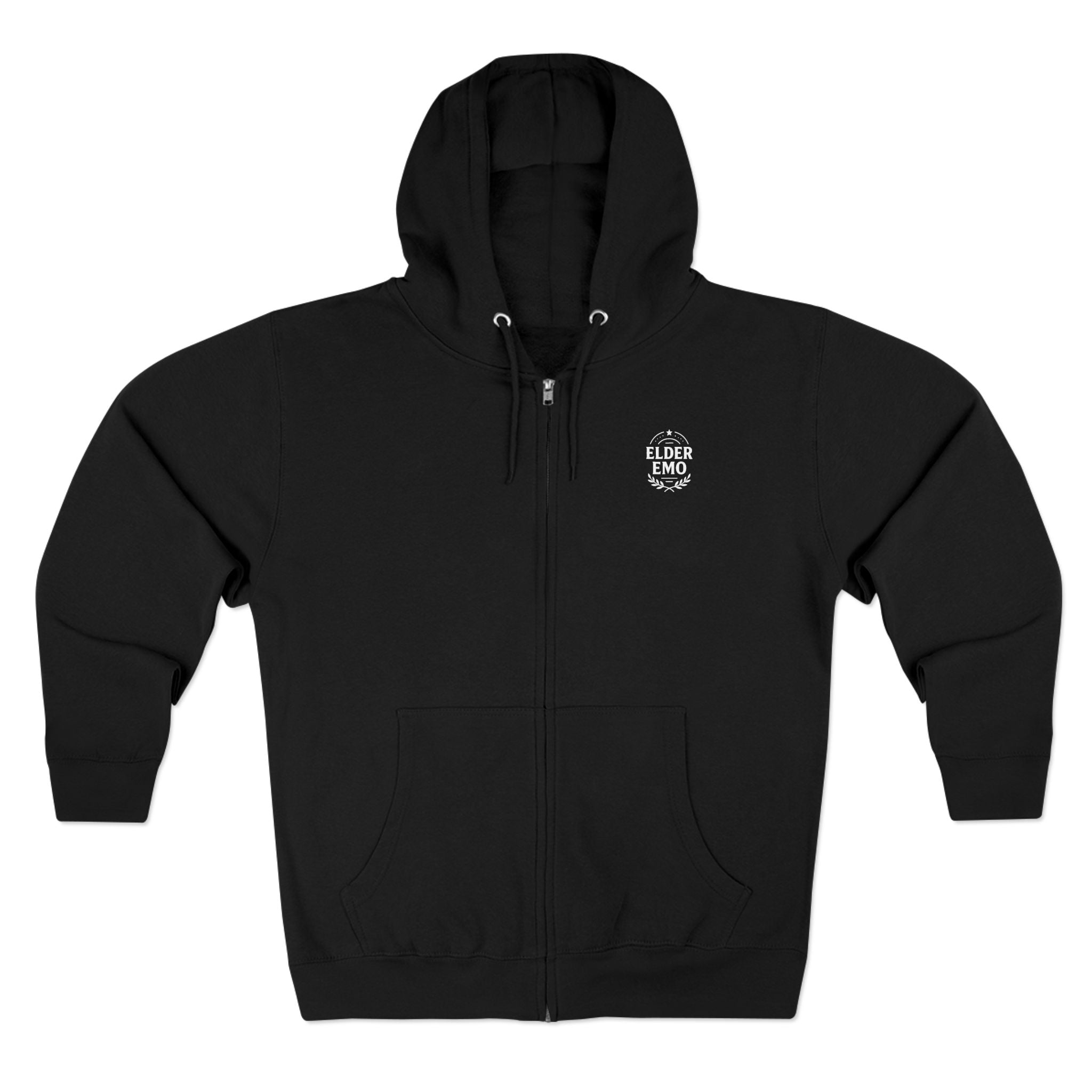 From Mosh Pits to Mezzanines Zip-up Hoodie – ElderEmo.com