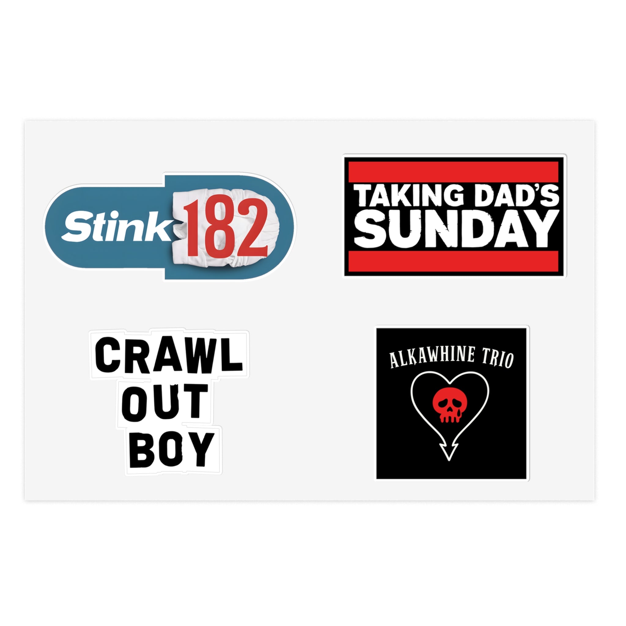 Lil’ Emo All-Stars Sticker Pack