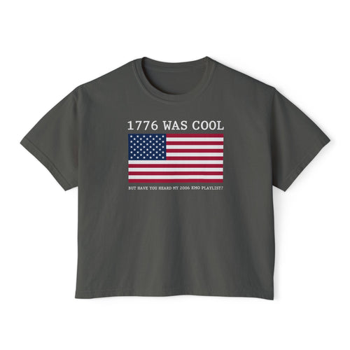1776 was cool Crop Pepper / S