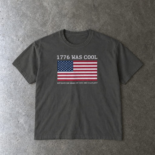 1776 was cool Crop Pepper / S