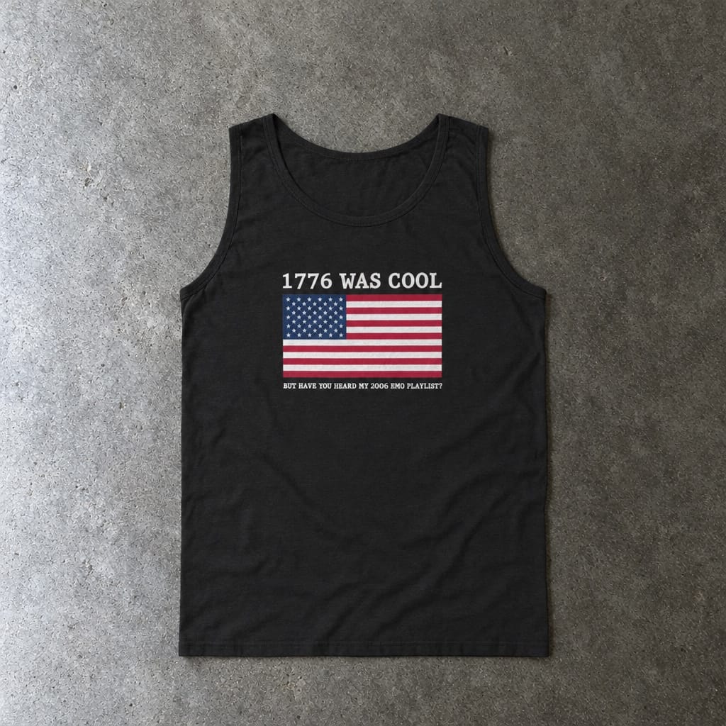 1776 was cool Tank S / Black