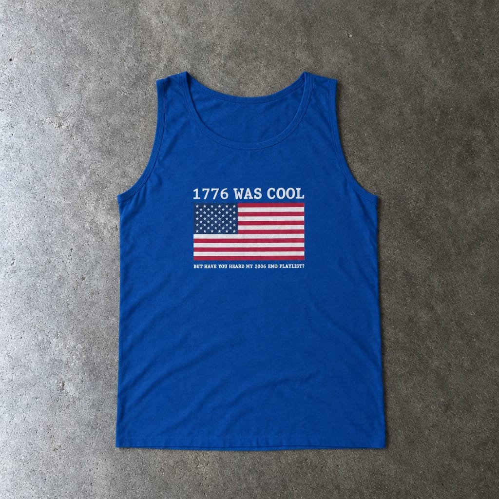 1776 was cool Tank S / Royal