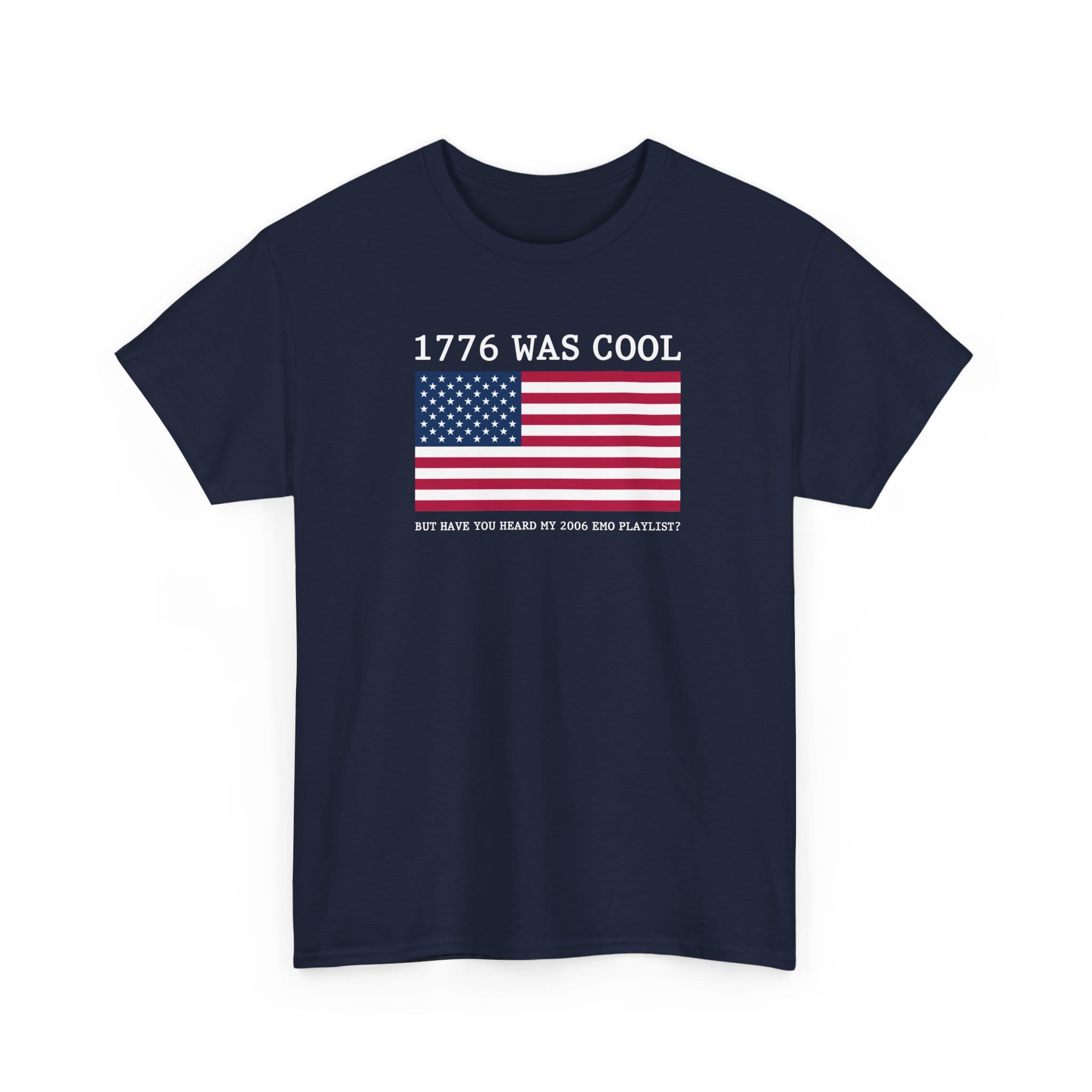 1776 was cool - Tee Navy / S