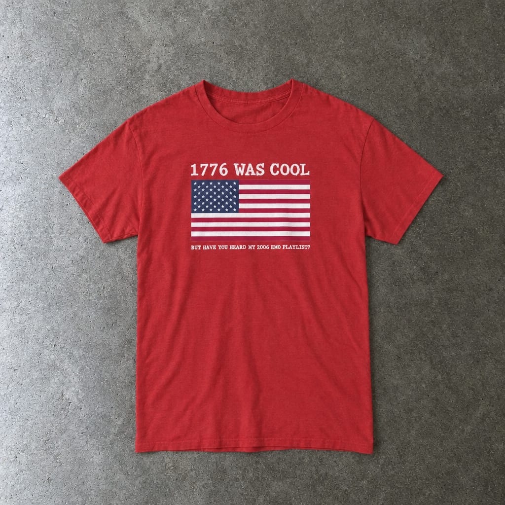 1776 was cool - Tee Red / S