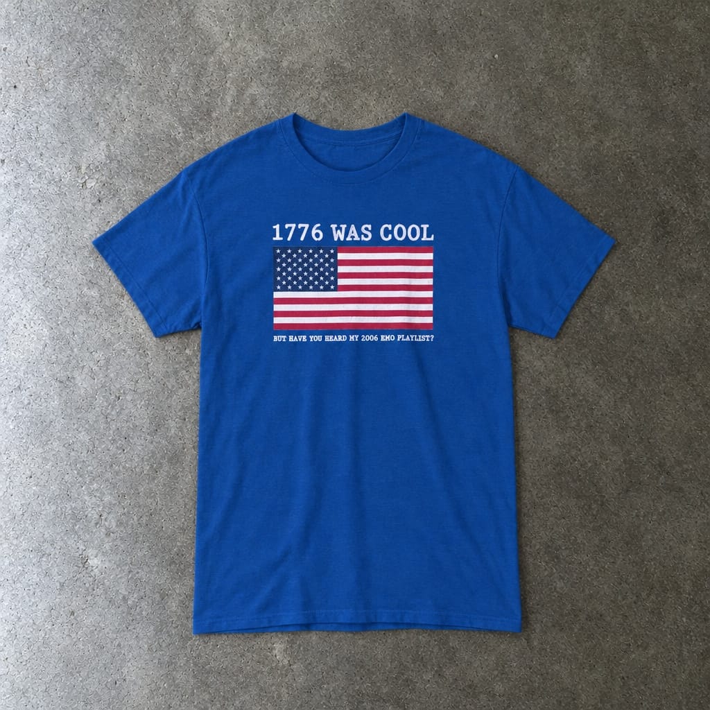 1776 was cool - Tee Royal / S