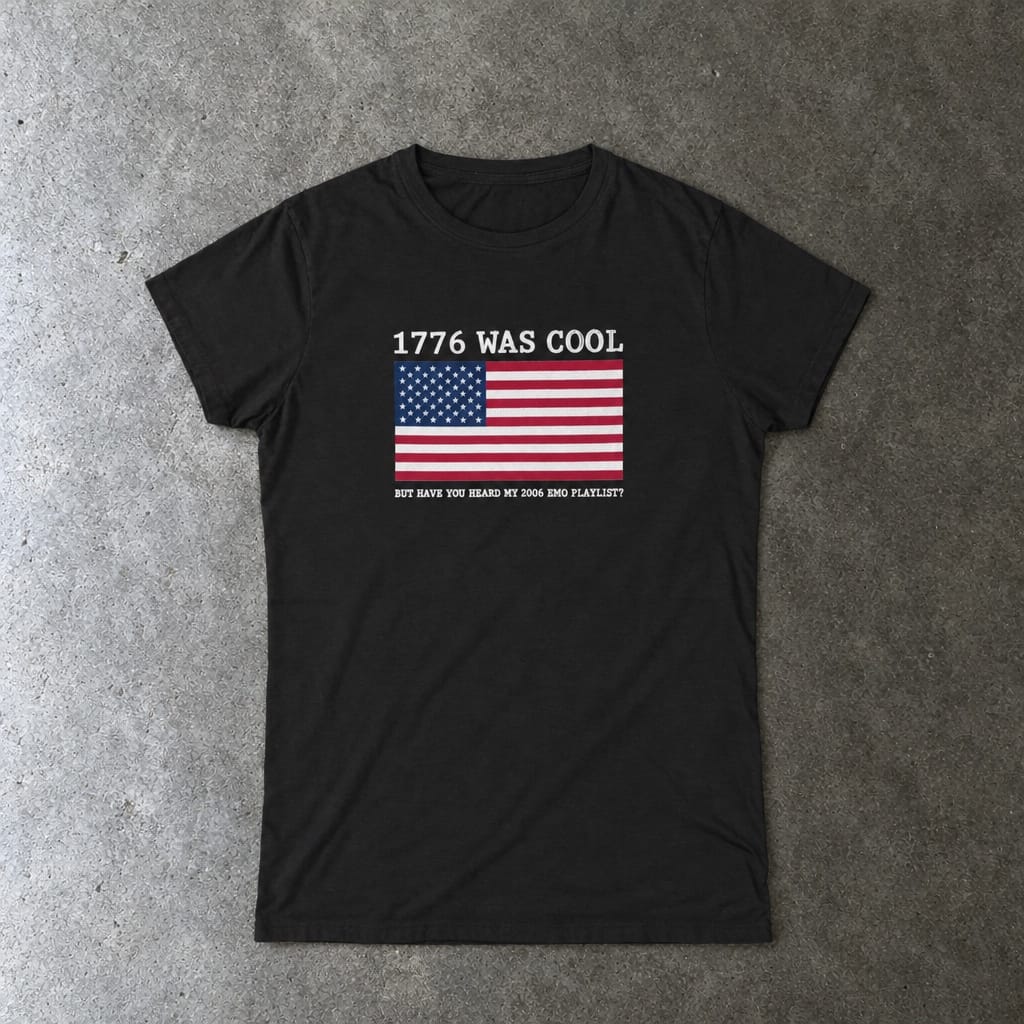 1776 was cool - Women's Tee S / Black