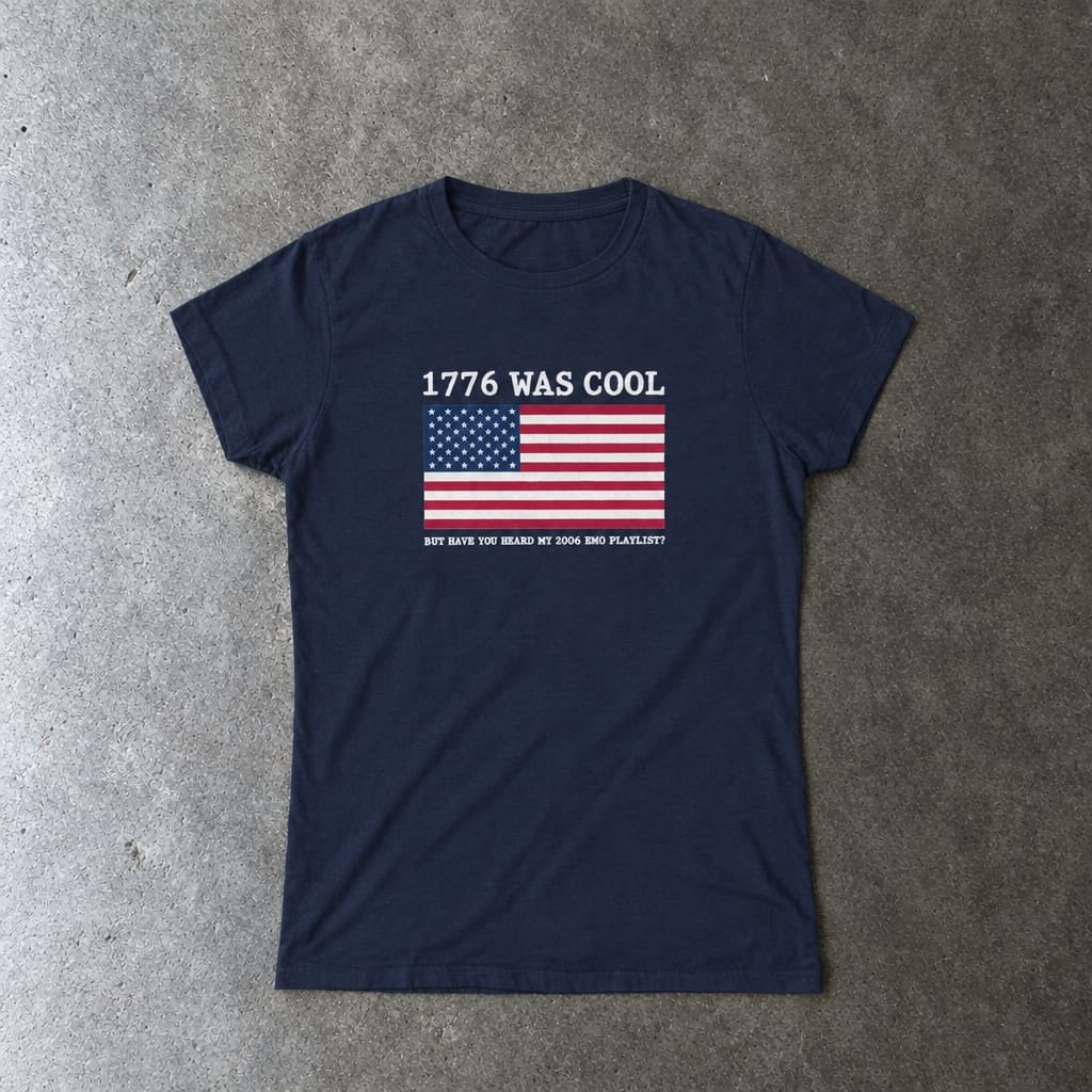1776 was cool - Women's Tee S / Navy