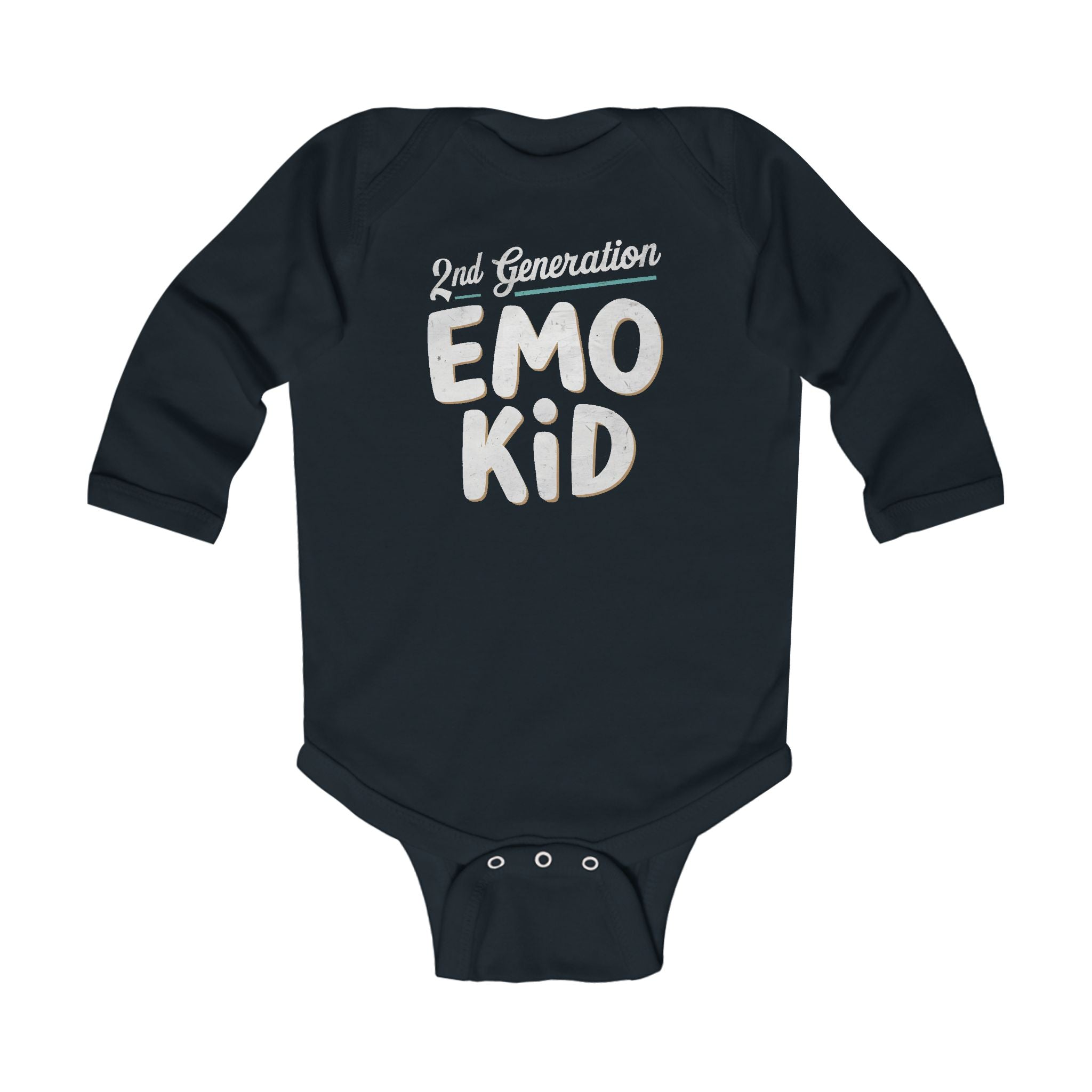 Second Generation Emo Kid - Long Sleeve Onesie