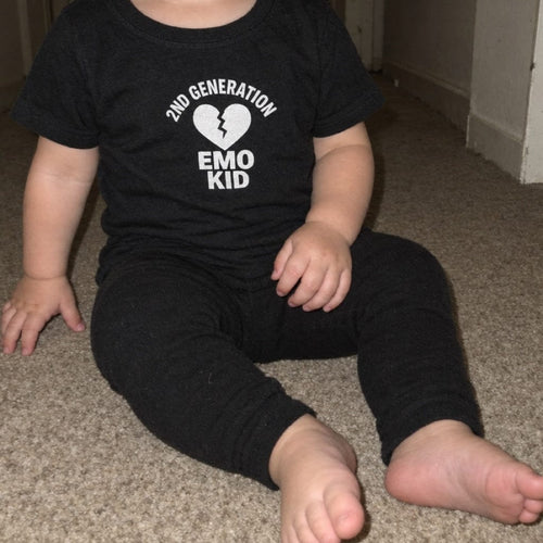2nd Generation Emo Kid Broken Heart - Infant Tee CA