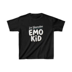 2nd Generation Emo Kid Youth Tee Black / XS