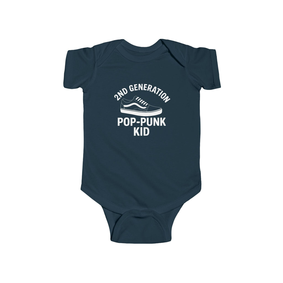 2nd Generation Pop-Punk Kid - Onesie CA Navy / NB (0-3M)