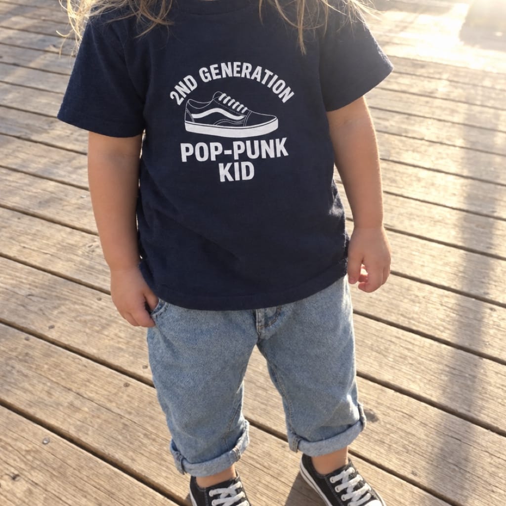 2nd Generation Pop-Punk Kid - Toddler Tee