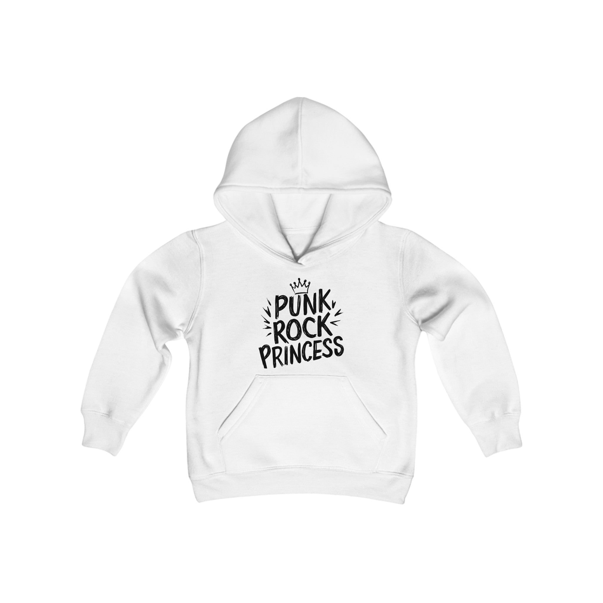 Punk Rock Princess Youth Hoodie