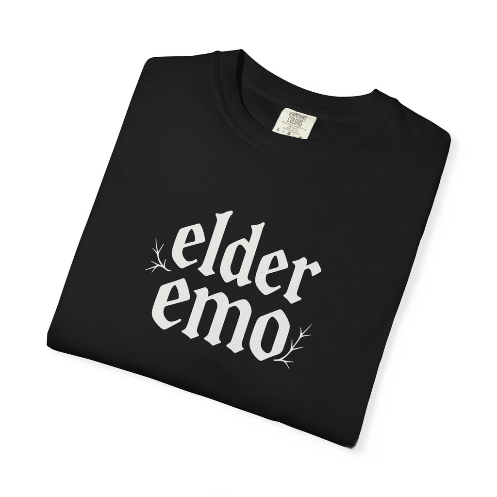 Elder Emo Gothic Tee on Comfort Colors