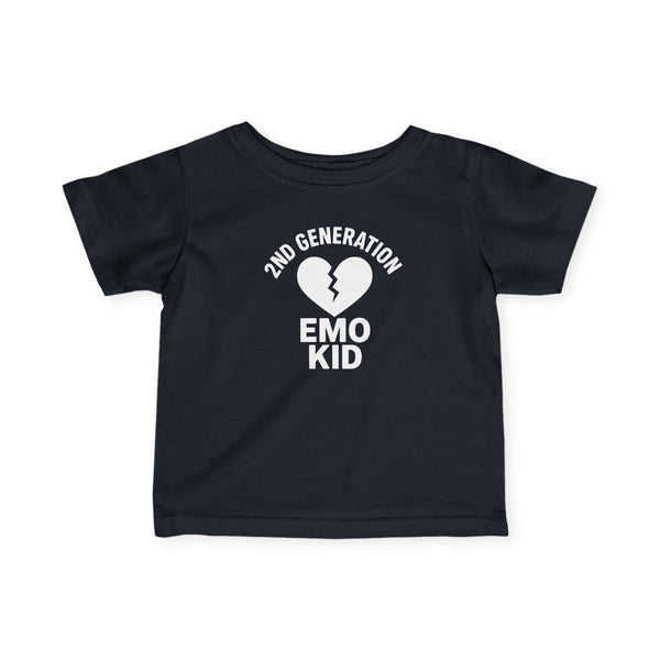 emo❤︎ 2nd Generation Emo Kid Broken Heart - Infant Tee – ElderEmo.com