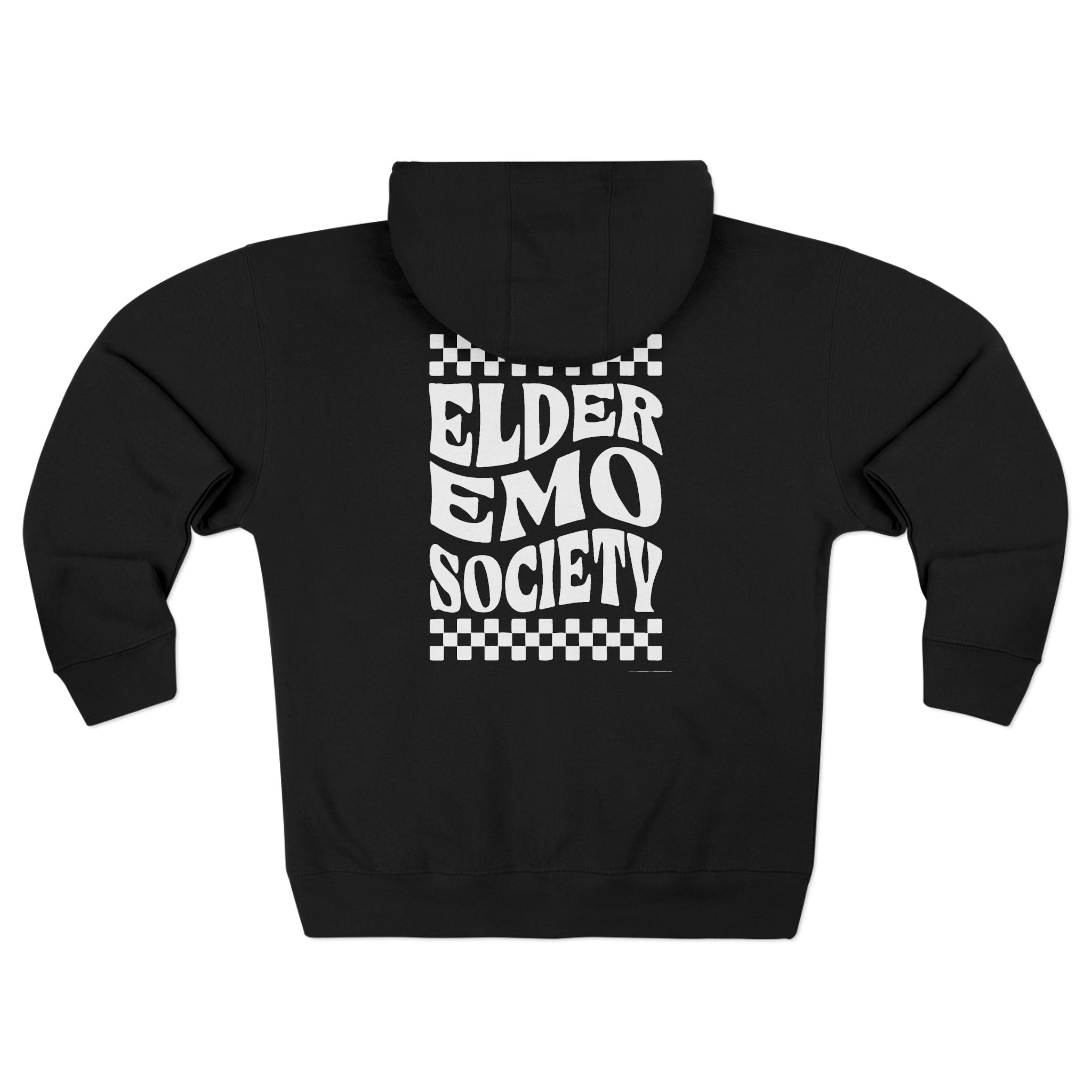 Elder Emo Society Zip-up Hoodie