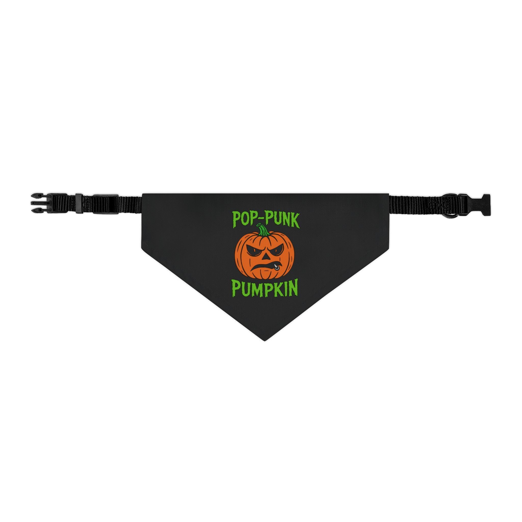 Pop-punk Pumpkin Pet Bandana