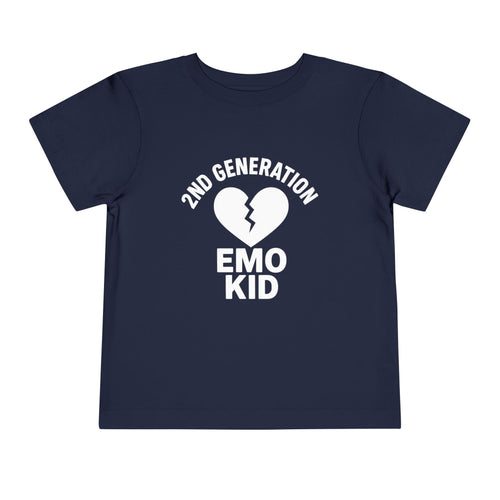 2nd Generation Emo Kid Broken Heart - Toddler Tee