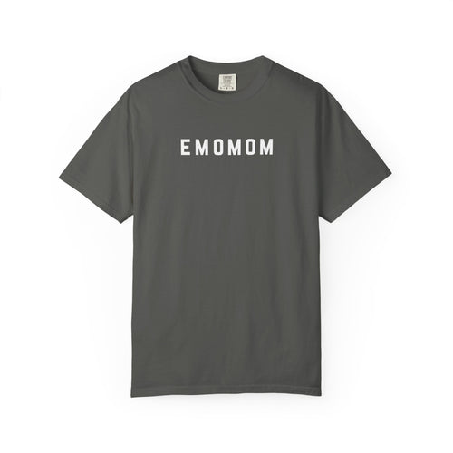 emomom Tee on Comfort Colors Pepper / M