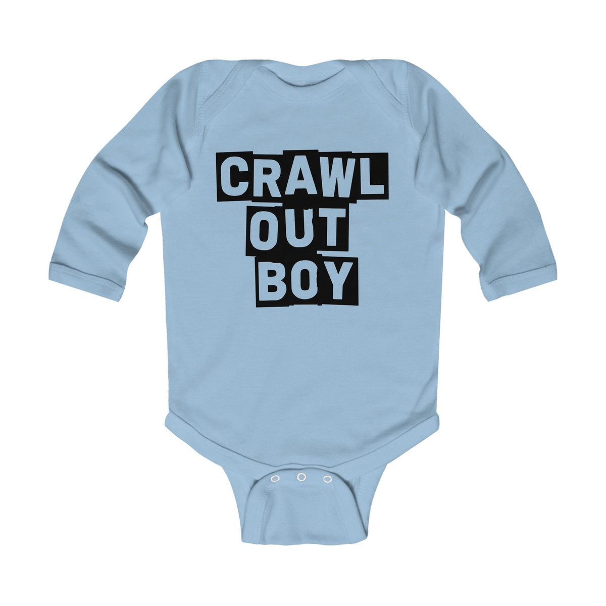 Alkawhine - Long Sleeve Onesie CA Light Blue / NB (0-3M)