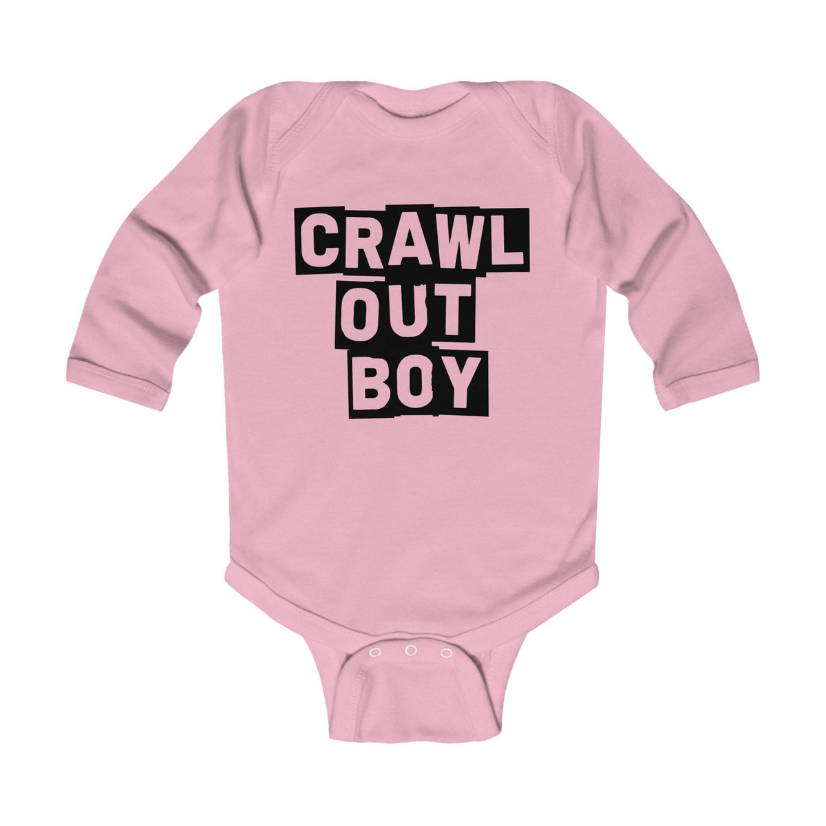 Alkawhine - Long Sleeve Onesie CA Pink / NB (0-3M)
