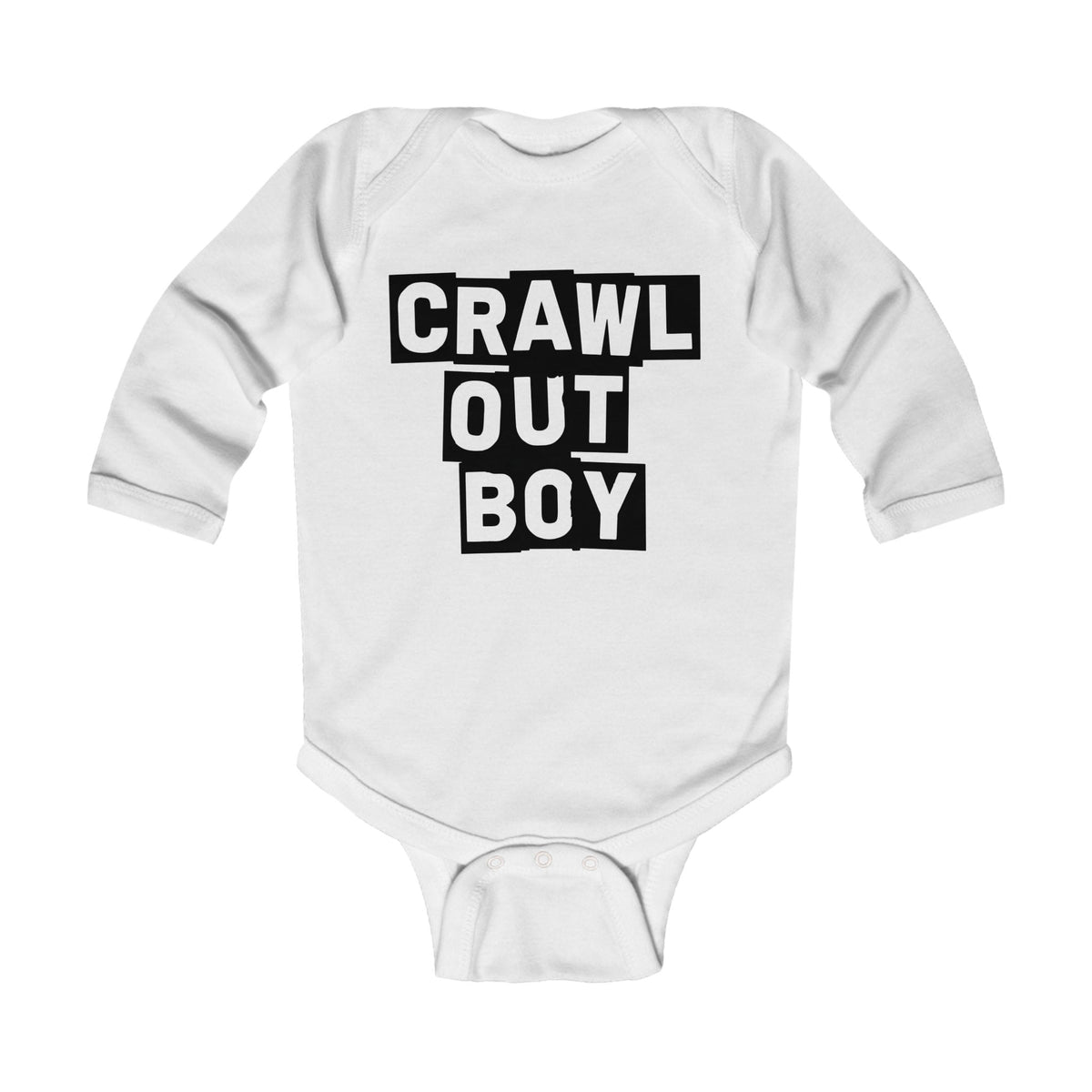 Alkawhine - Long Sleeve Onesie CA White / NB (0-3M)