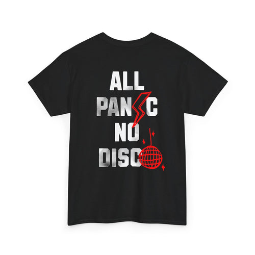 All Panic No Disco Tee S / Black