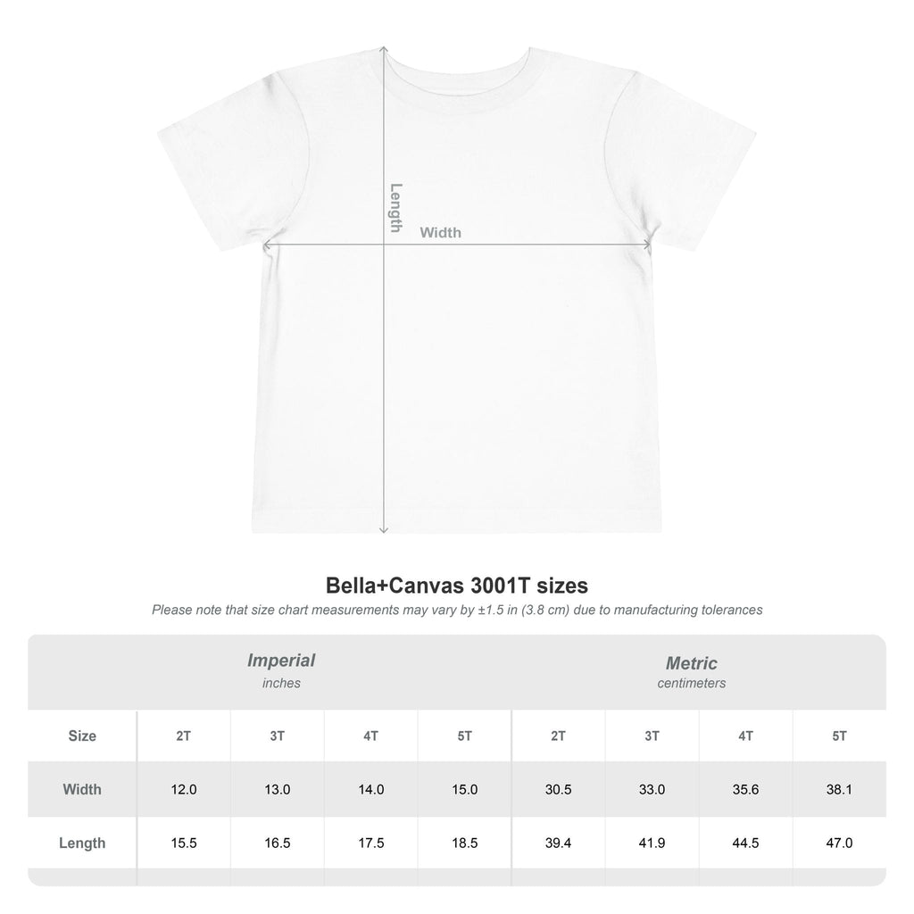 All The Small Things Colorful - Toddler Tee