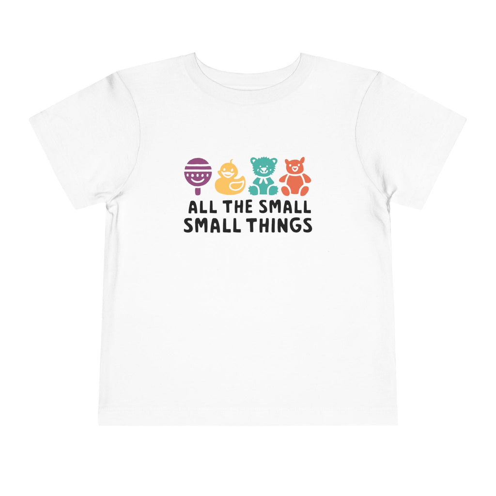 All The Small Things Colorful - Toddler Tee White / 2T