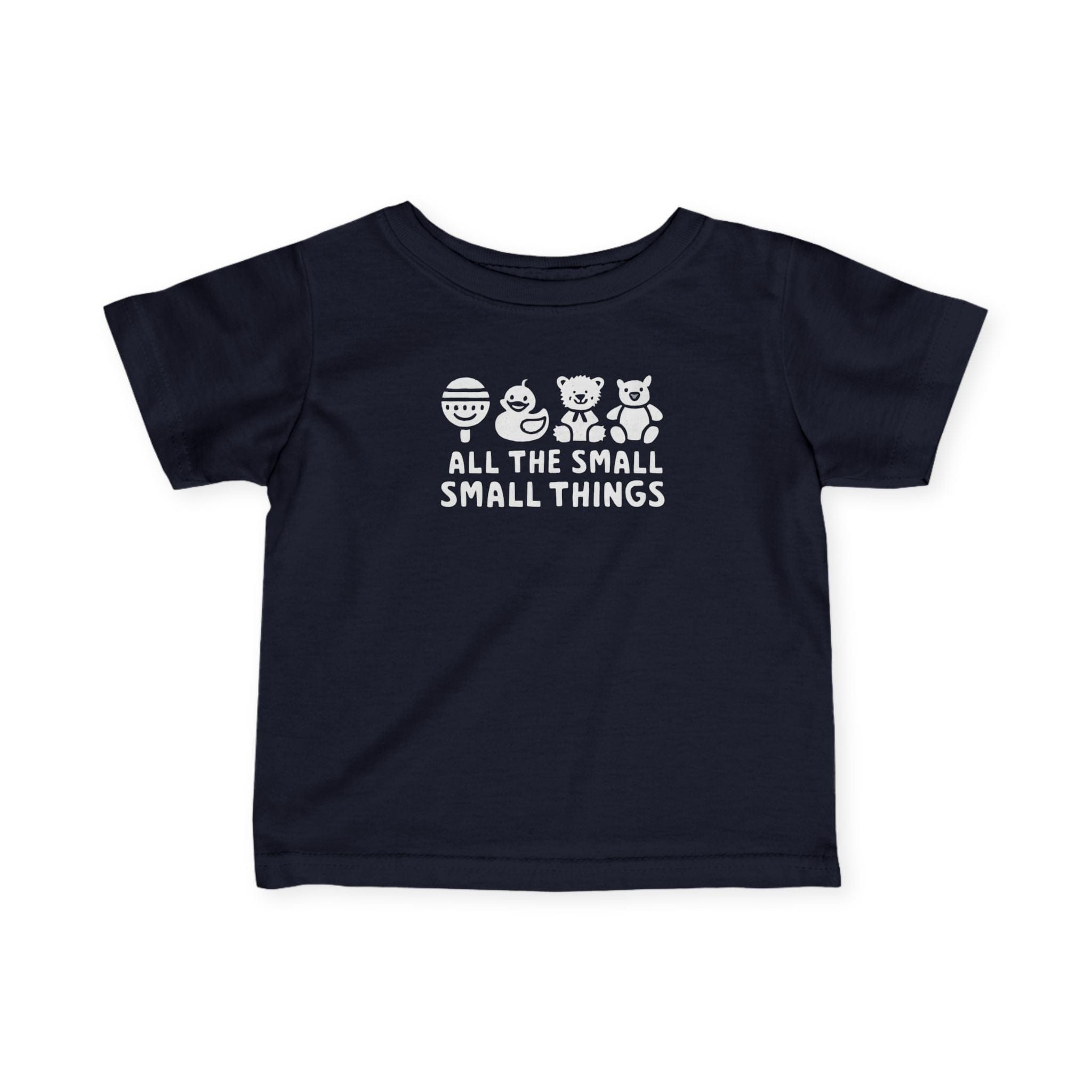 All The Small Things - Infant Tee Navy / 6M