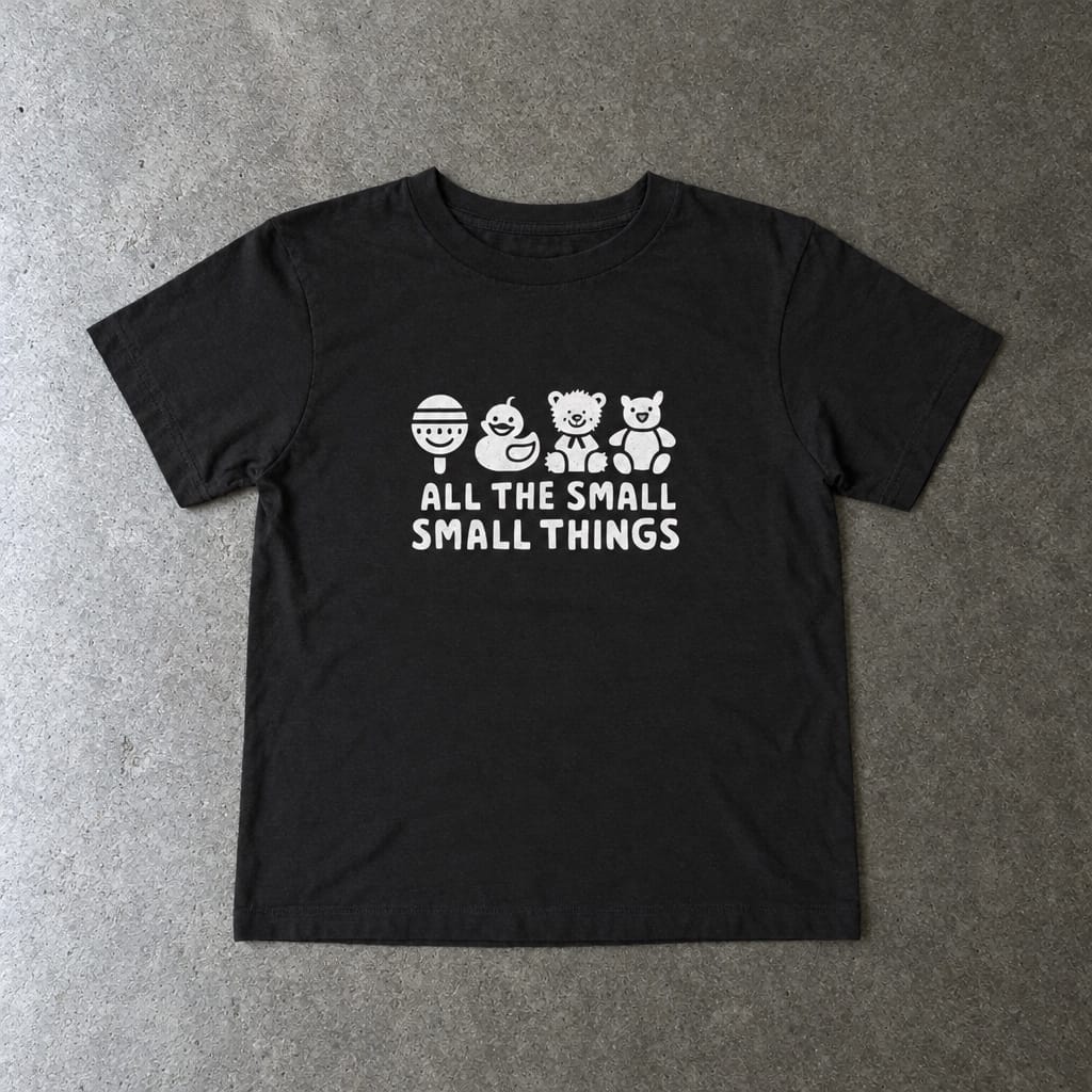 All The Small Things - Toddler Tee Black / 2T