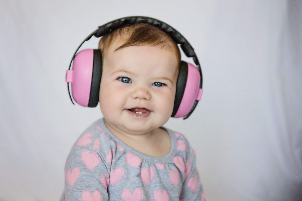 Baby Hearing Protection Earmuffs (Solid Colors)