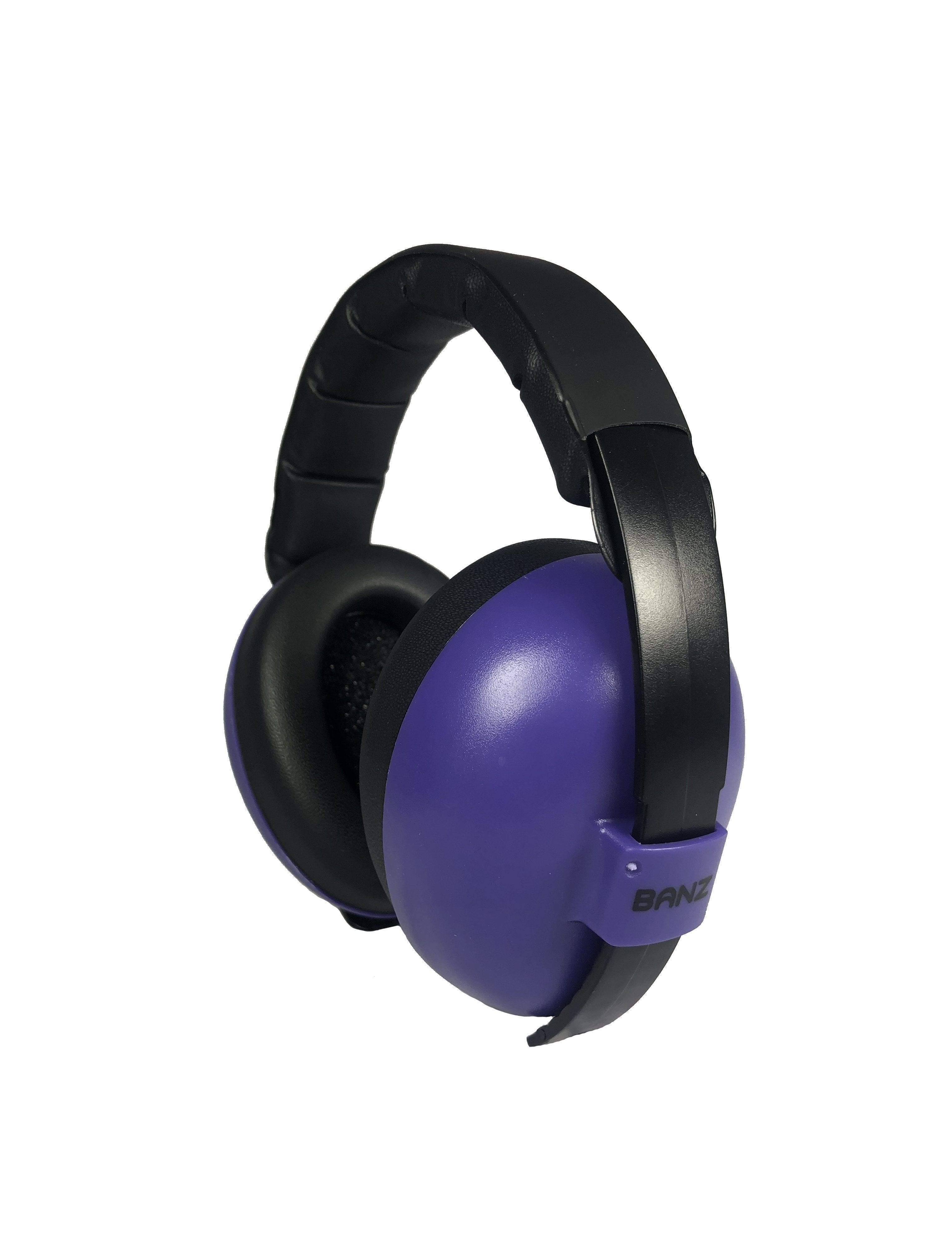 Baby Hearing Protection Earmuffs (Solid Colors) Dark Purple / 0-2 years old