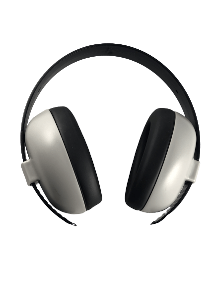 Baby Hearing Protection Earmuffs (Solid Colors) Grey / 0-2 years old