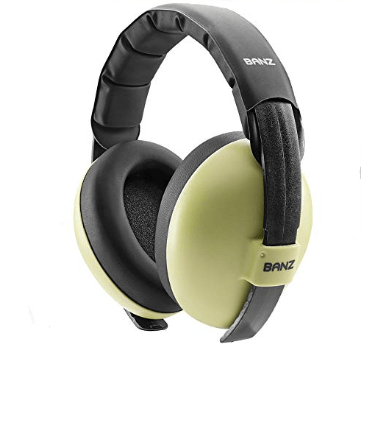 Baby Hearing Protection Earmuffs (Solid Colors) Leaf Green / 0-2 years old