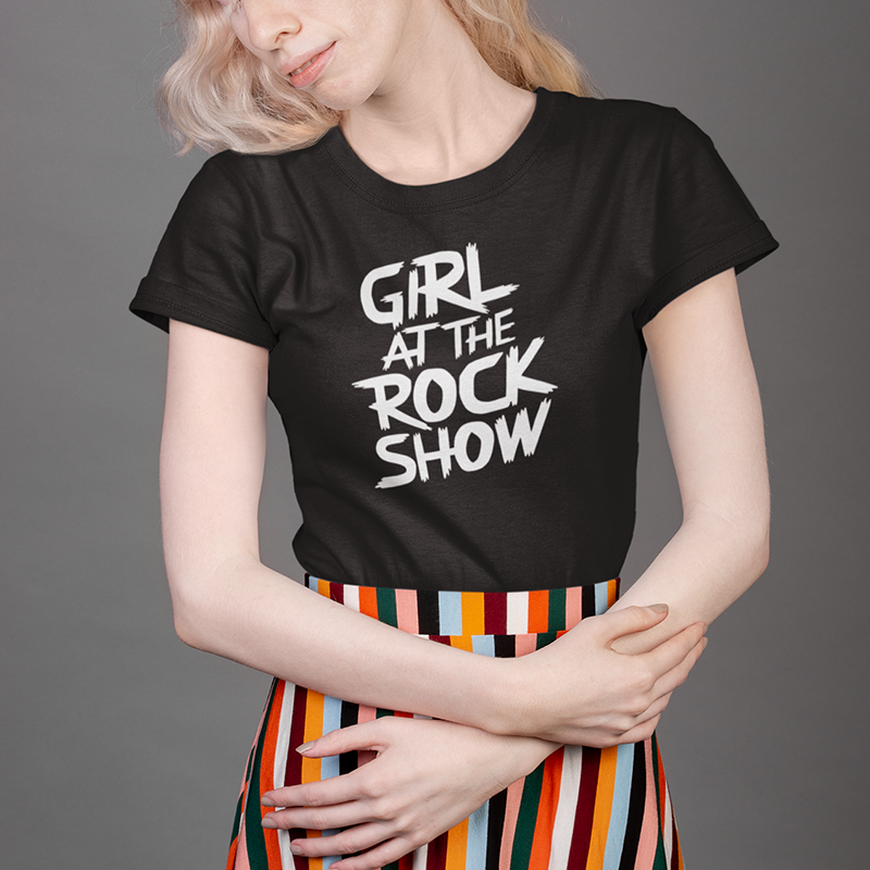 Girl at the Rock Show - Women's Tee