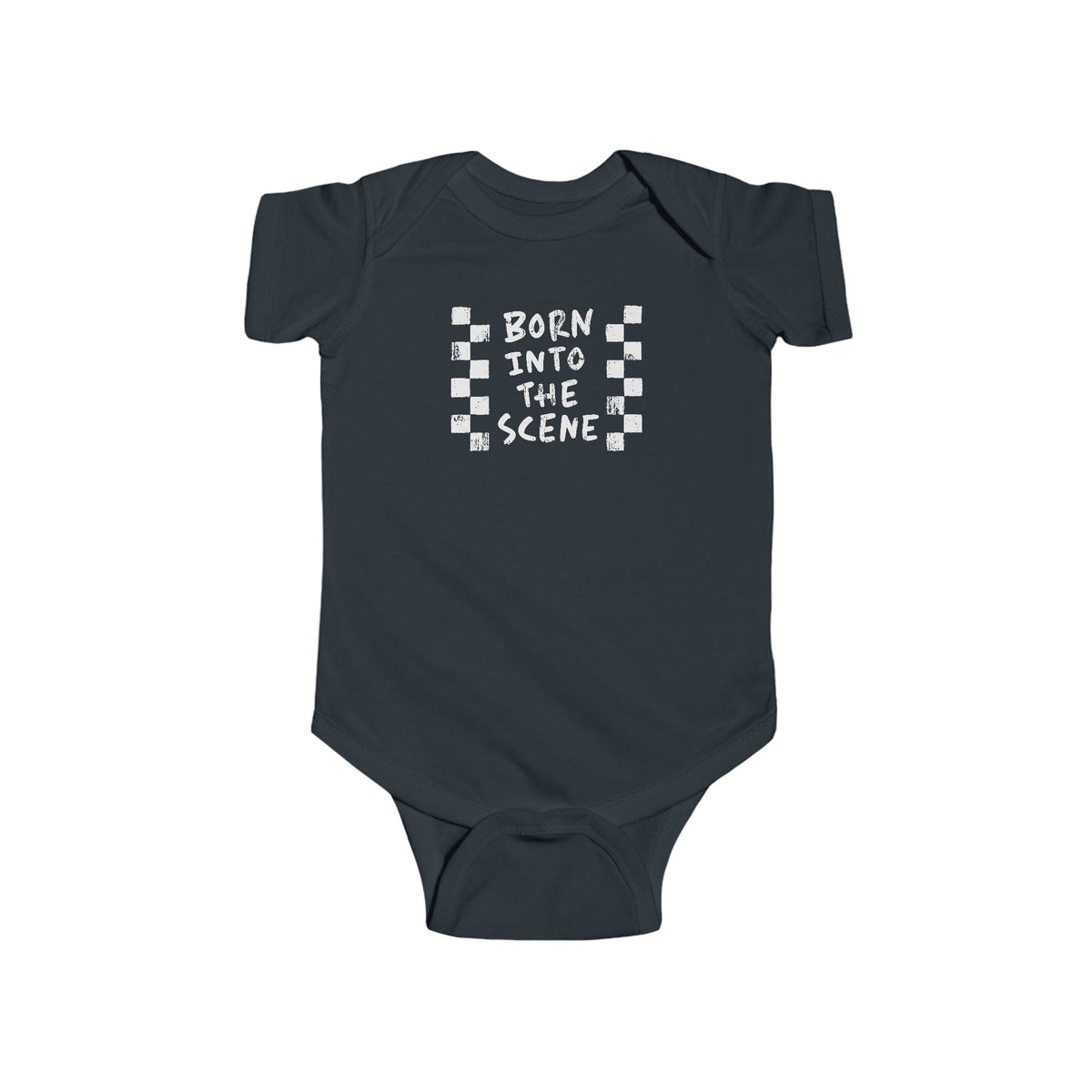 Born into the Scene Onesie (US) Black / NB (0-3M)