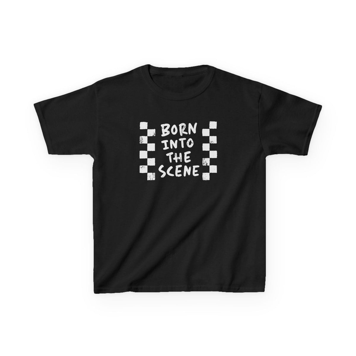 Born into the Scene Youth Tee (CA) XS / Black
