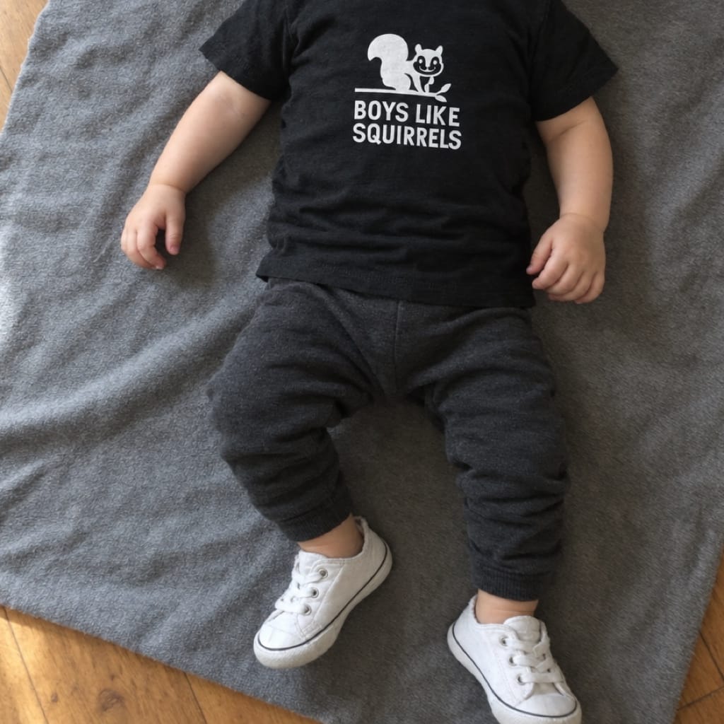 Boys Like Squirrels - Infant Tee