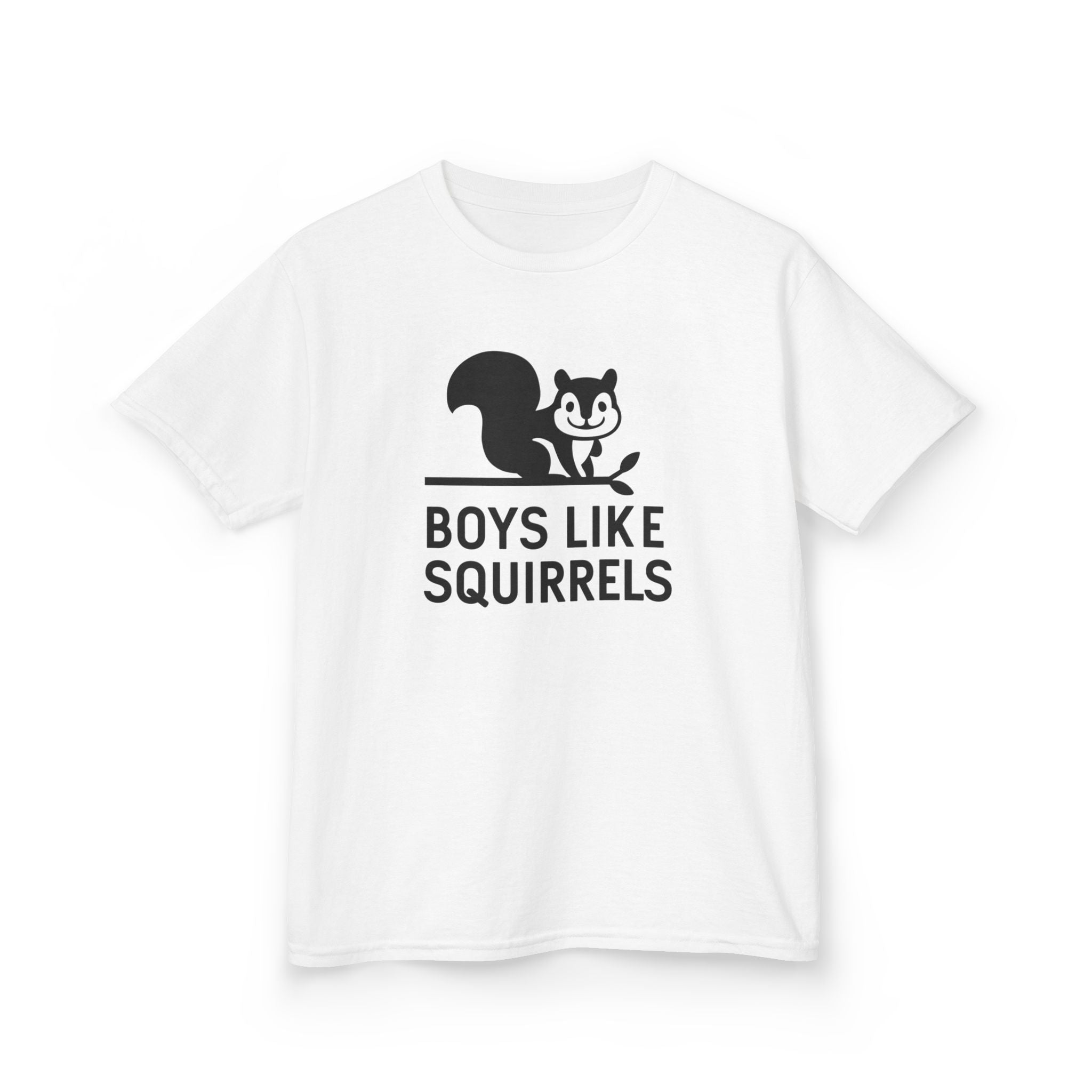 Boys Like Squirrels - Youth Tee White / XS