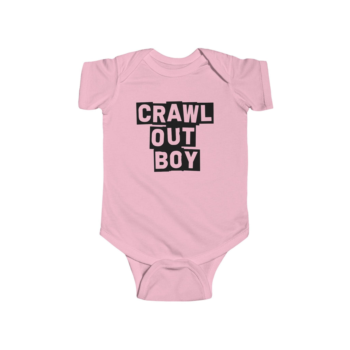 Crawl Out Boy - Onesie CA Pink / NB (0-3M)