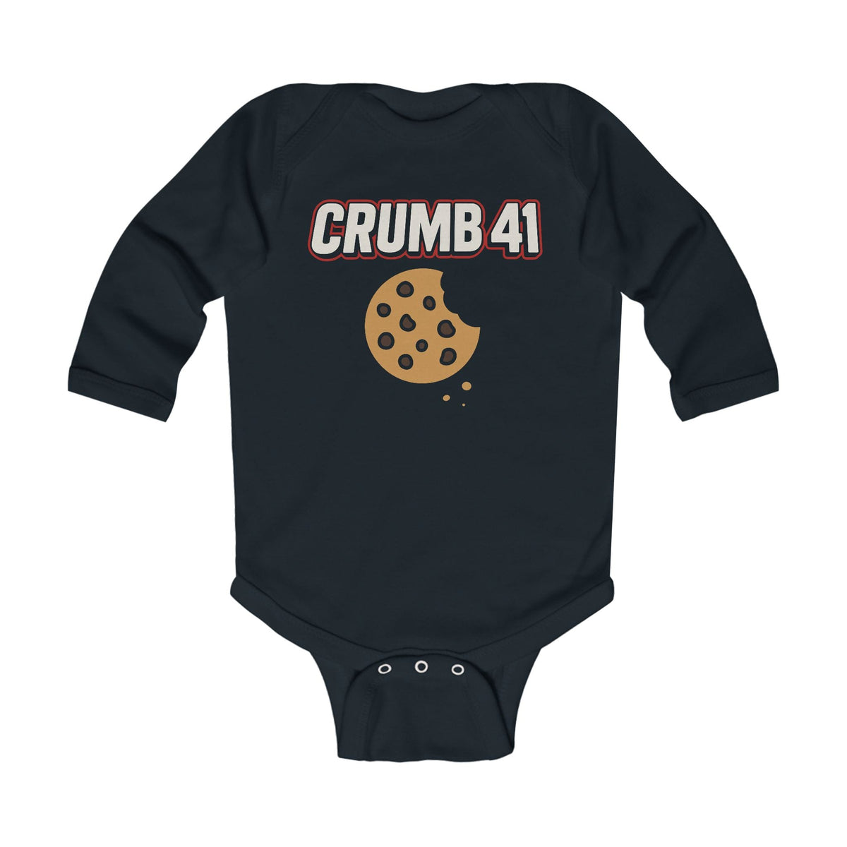 Crumb 41 - Long Sleeve Onesie CA Black / NB (0-3M)