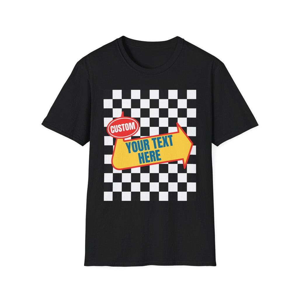 Customizable Warped Tour Themed Adult Tee XS / Black