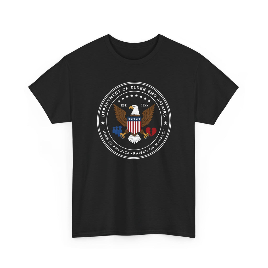 Dept of Elder Emo Affairs Tee Black / S